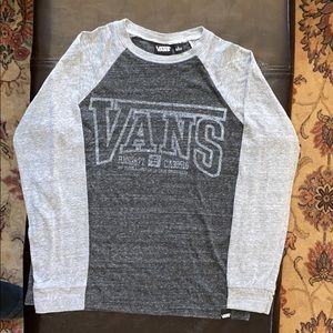 Vans Long sleeve T-shirt  Heathered Dark Gray Soft